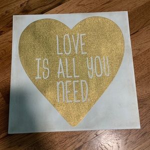 COPY - “LOVE IS ALL YOU NEED” Wall Decoration